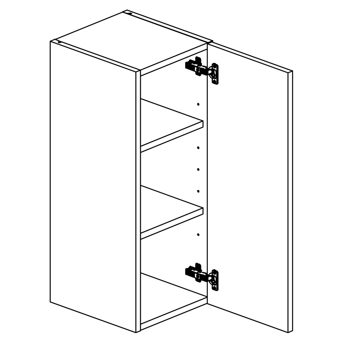 2D technical drawing - W1530