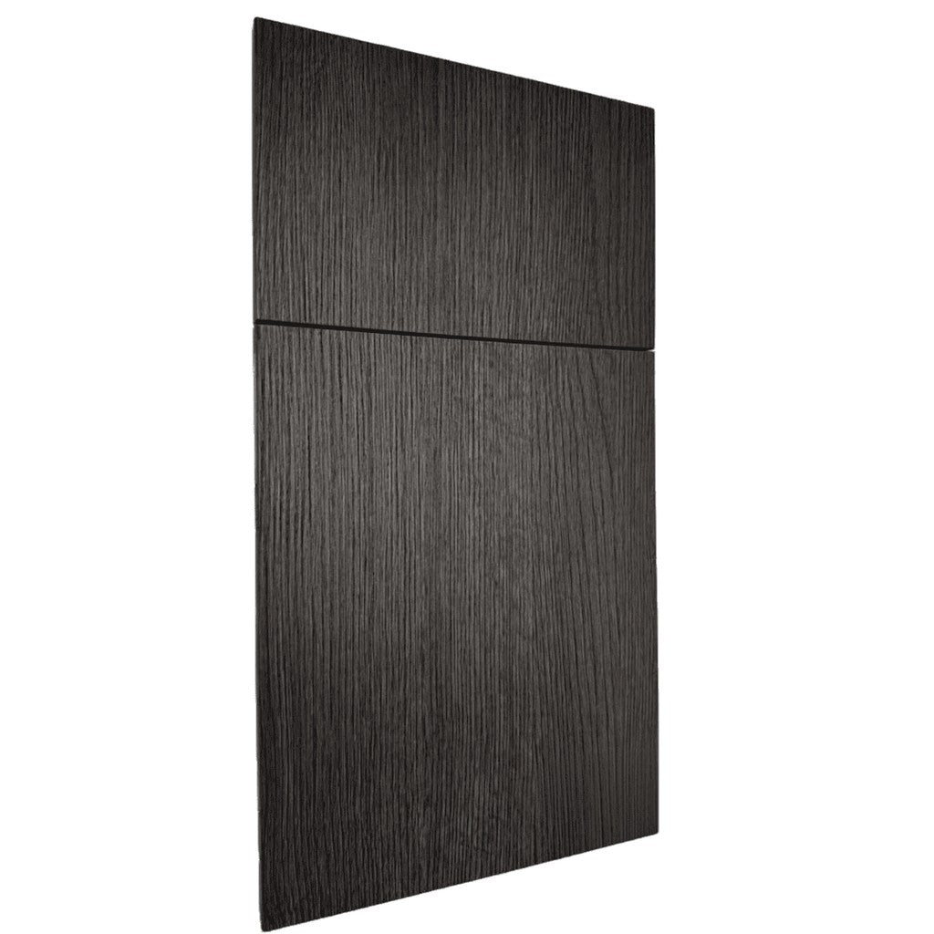 Anthracite Oak door style — angle view, Euro Master Cabinet