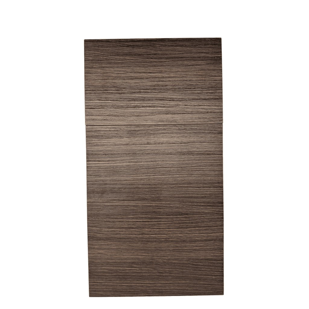 Leon Horizontal Grain door style — angle view, Euro Master Cabinet