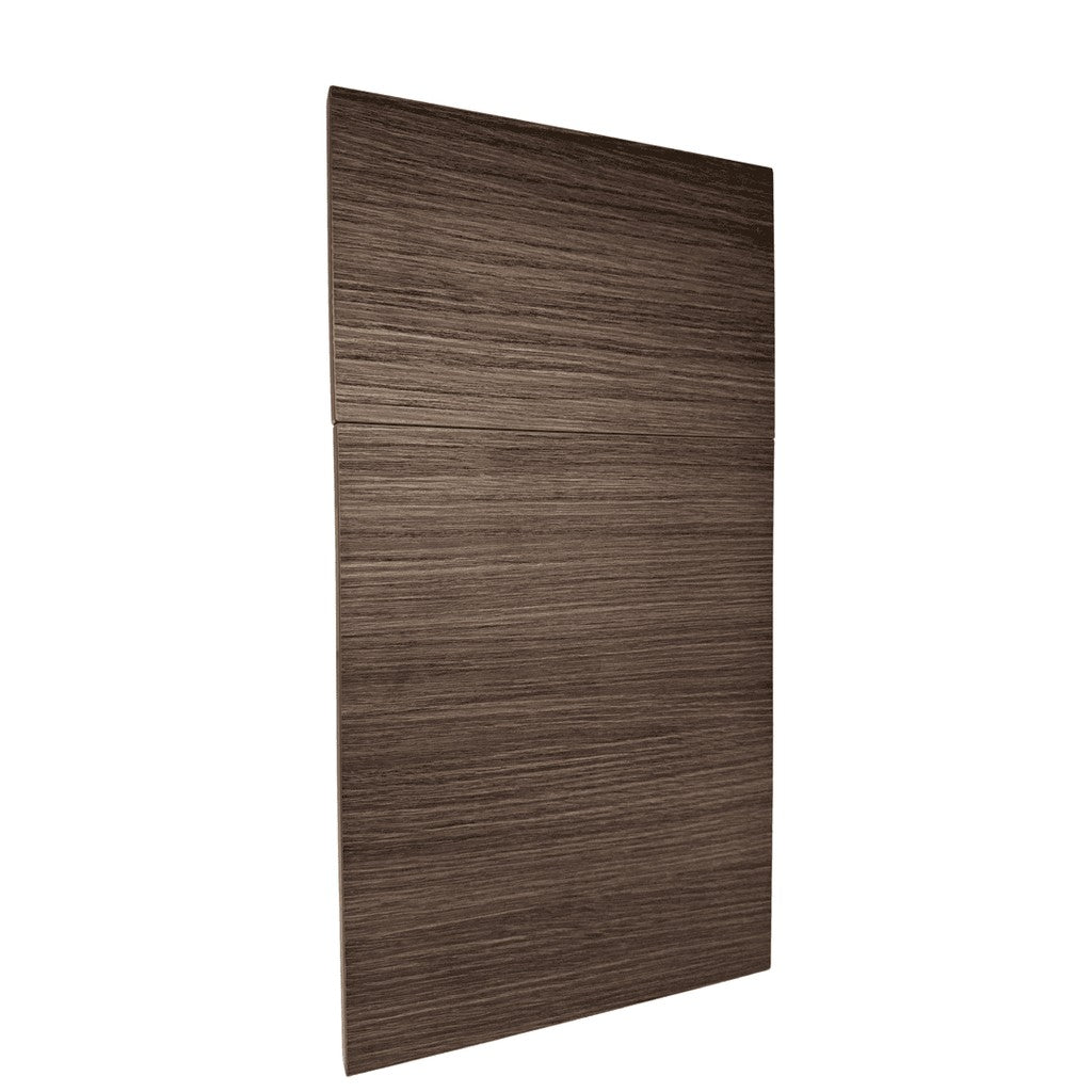 Leon Horizontal Grain door style — angle view, Euro Master Cabinet