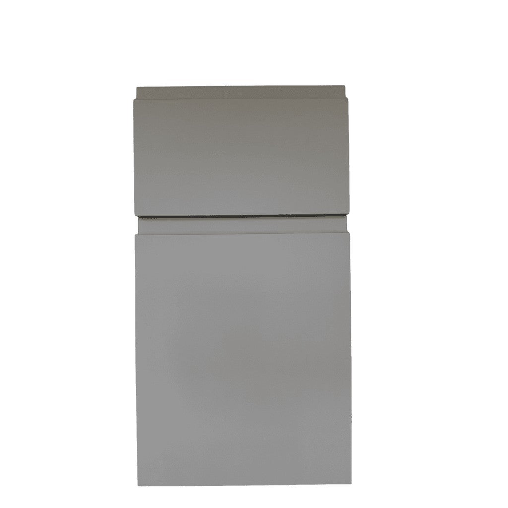 Sand FP door style — angle view, Euro Master Cabinet