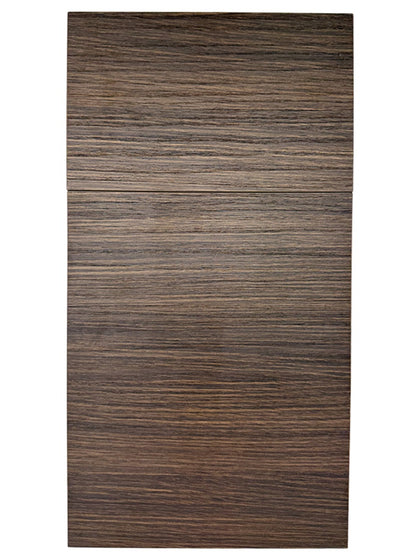 Leon Horizontal Grain cabinet door finish