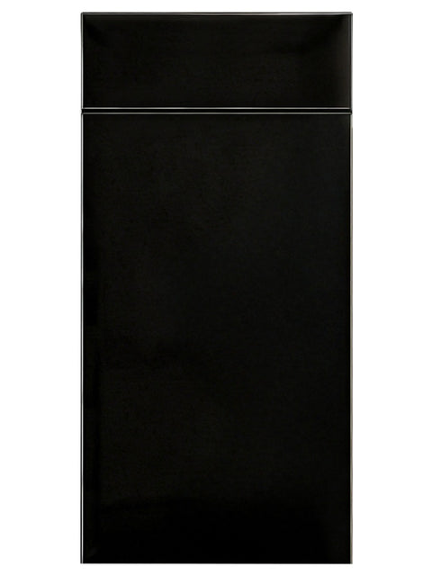 Piano cabinet door finish