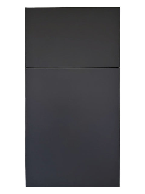 Titanium cabinet door finish
