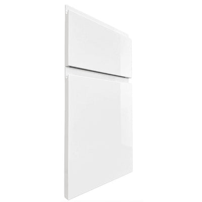 Blanco FP door style — angle view, Euro Master Cabinet