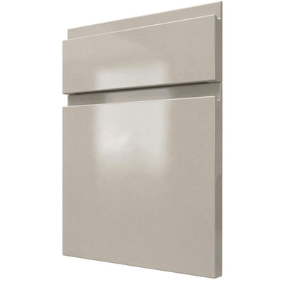 Cashmere FP door style — angle view, Euro Master Cabinet