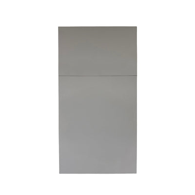 Cashmere door style — super matt, slab profile, Euro Master Cabinet