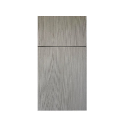 Monet door style — textured woodgrain, slab profile, Euro Master Cabinet