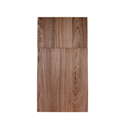 Montana door style — textured woodgrain, slab profile, Euro Master Cabinet