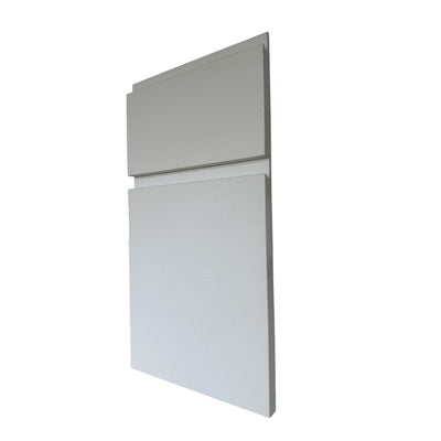 Pearl FP door style — angle view, Euro Master Cabinet