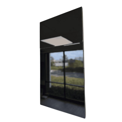 Piano door style — angle view, Euro Master Cabinet