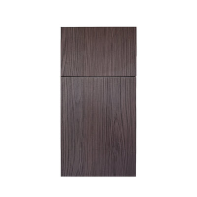 Rembrandt door style — textured woodgrain, slab profile, Euro Master Cabinet