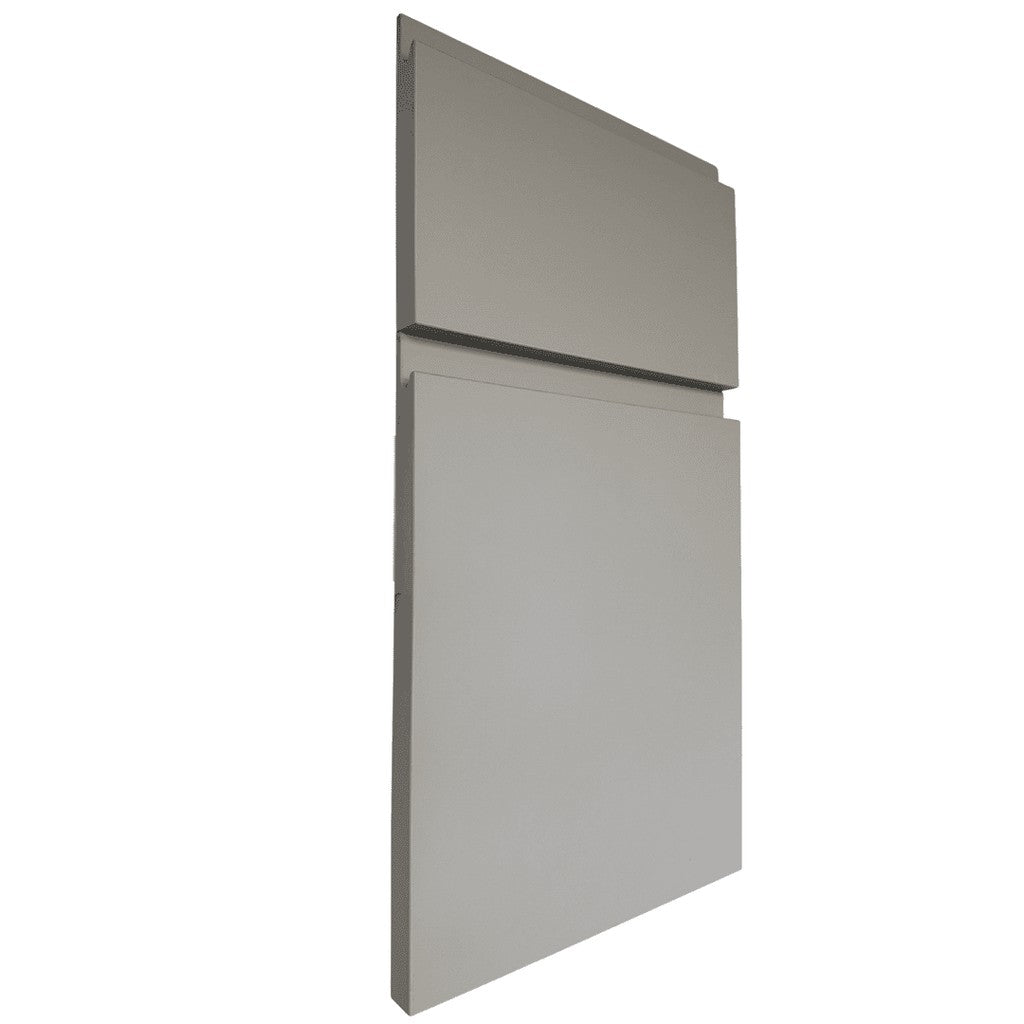 Sand FP door style — angle view, Euro Master Cabinet