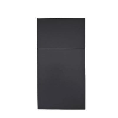 Titanium door style — angle view, Euro Master Cabinet